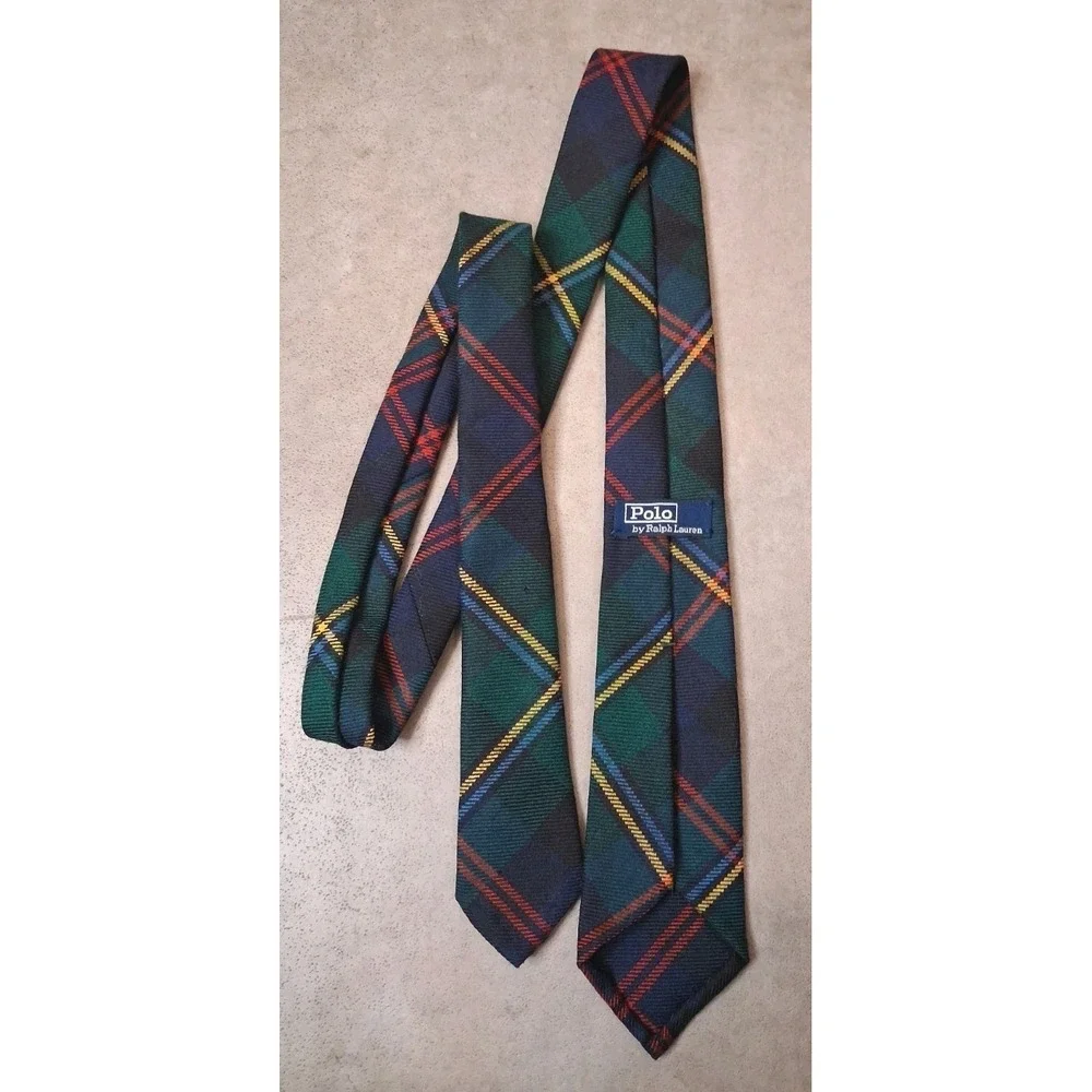 Ralph Lauren Wool Tie Workwear Formal Business Necktie